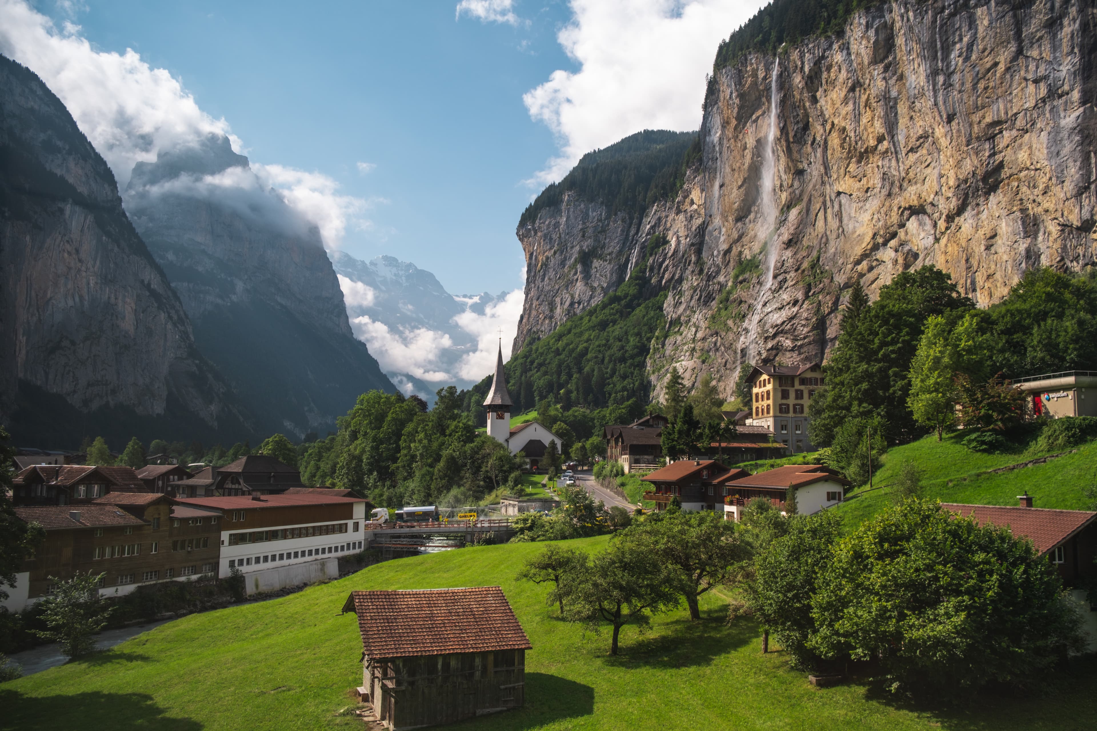 The Lautenbrunnen Valley